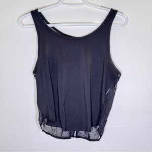 Abercrombie & Fitch Black Tank Top